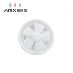 Round Plastic Window/Wall Ventilation Fan for Bathroom